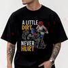 Men's Moto Cotton T-Shirt Funny Dirt Bike Design For Boys Girls Motorbike Tshirt Adventure Casual O-Neck Top Tee