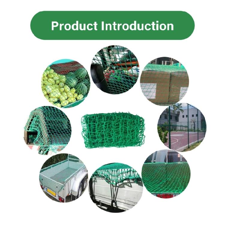 Sicheres Ladeflächen-Netz Ladungssicherungsnetz Zubehör für Pick-up-Trucks Lade-Netz Perfekt für Pick-up-Trucks 2x3m 15 Haken