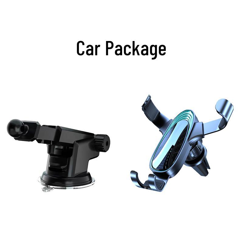 Adjustable Car Phone Holder with Suction Cup Base for Dashboard and Glass