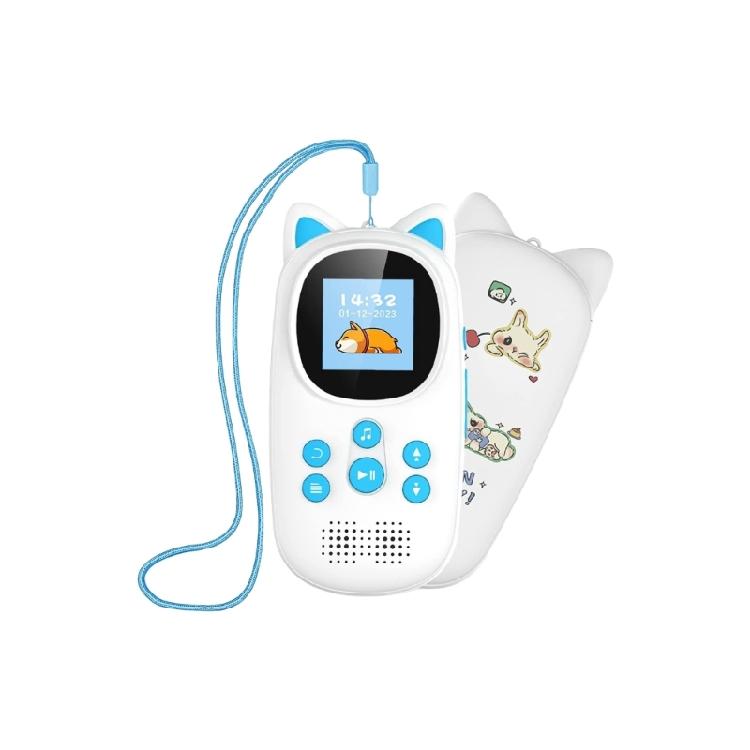 Lockable Button MP3 Player For Children BT5.0 5.0 32GB Internal Storage Body Music Story Companion