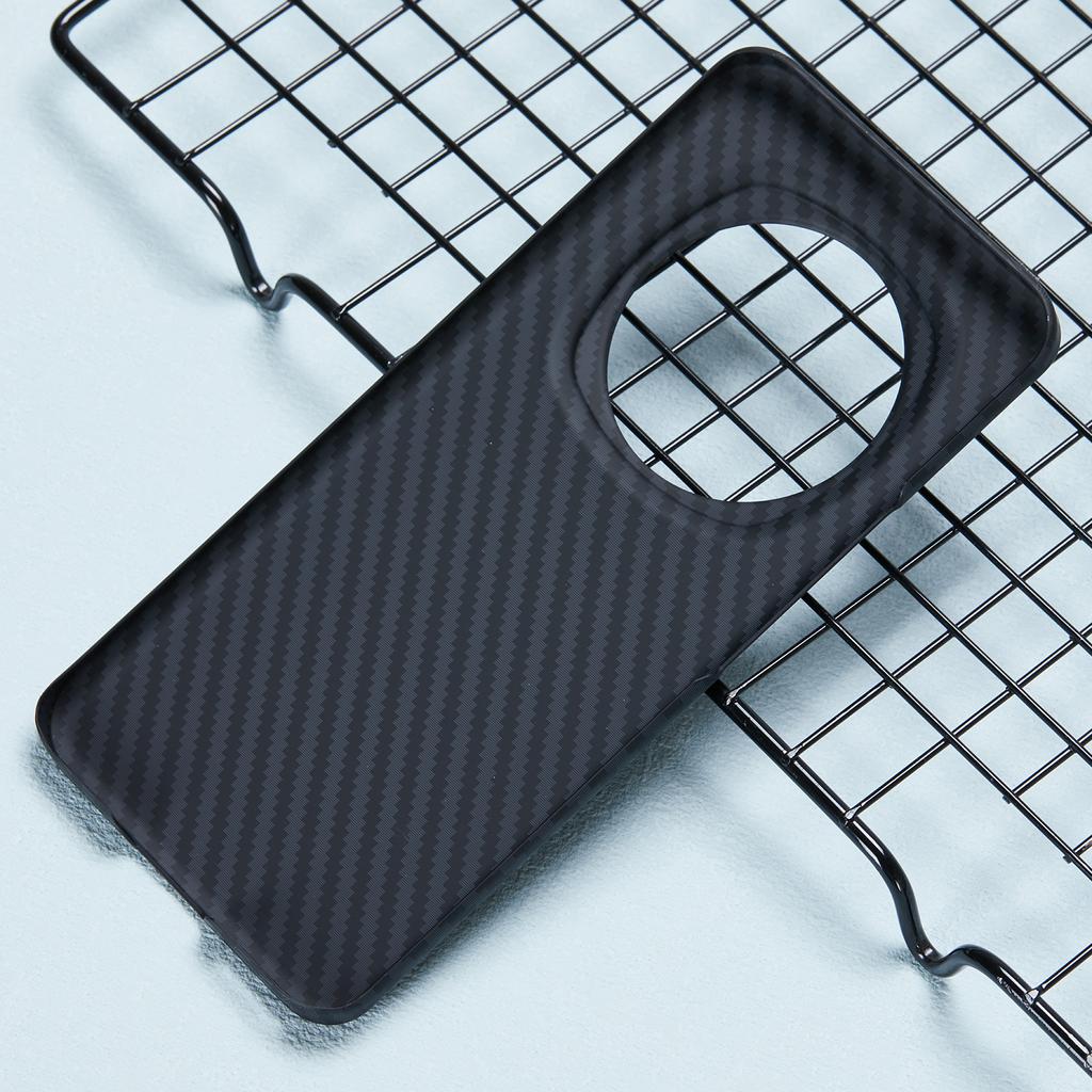 X-LEVEL Für Honor Magic6 Pro 5G Hülle Carbonfaser Textur PC Handyhülle Sturzprävention