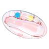 LED Baby Nail File Electric Nail Trimmer Manicure Set Toes Fingernails Care Trim Polish Kit for Toddlers Kids Newborn Pink