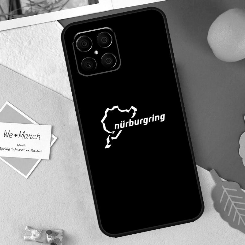 Motor Sport Nurburgring Case For Honor X8b X9b X9c X9a X8a X8 X9 50 70 90 Lite Honor 200 Lite Magic 7 5 6 Pro Cover