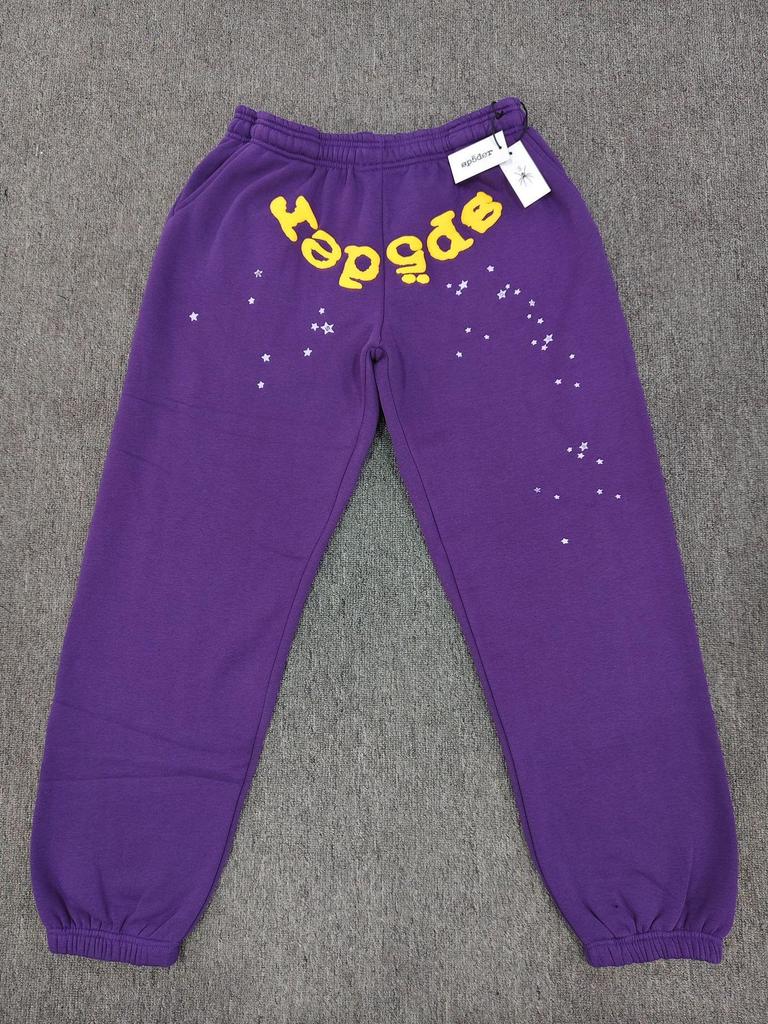 Young Thug Style Spider Web Hoodie Set
