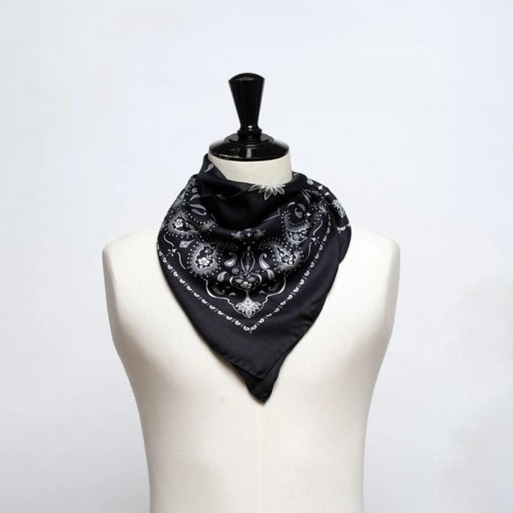 So Salt Destin Pino Bandana Scarf Dt6b114053 28. Black