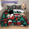3pcs Christmas Winter Soft and Comfortable Breathability, Bedding Set, Machine Washable, Suitable for All Seasons149