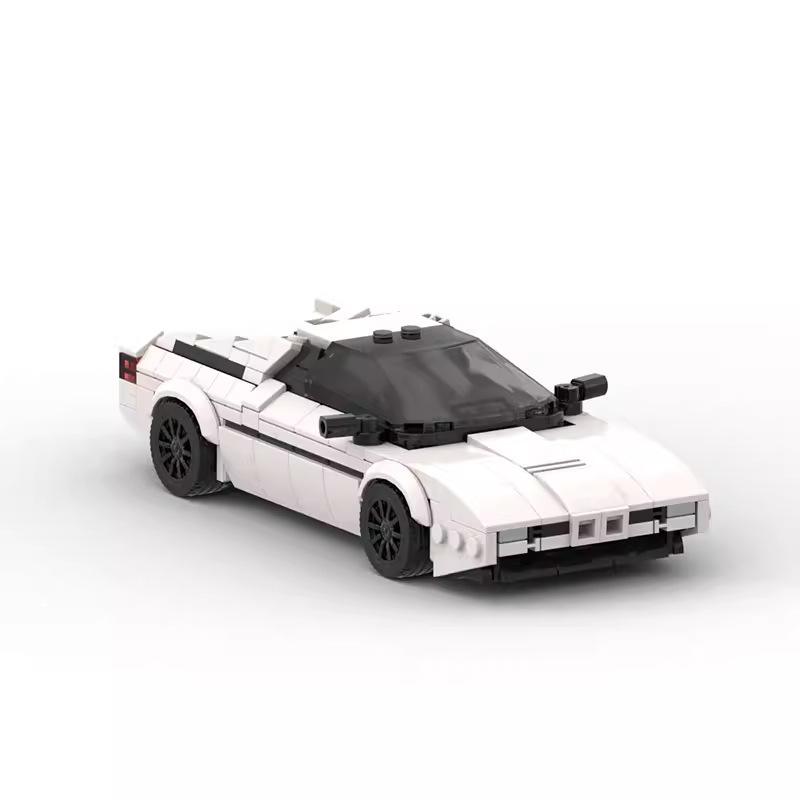 MOC-167191 Kompatibel mit Bausteinen Legendärer Baoma M1 Zusammengebautes Rennauto Geschenk für Männer