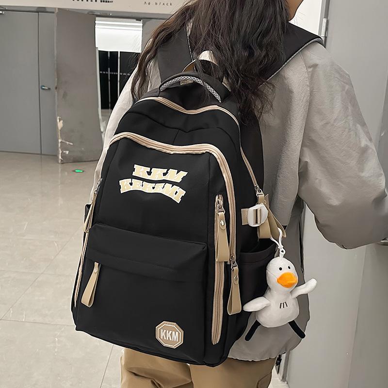 School bag children elementary school students girls junior high school students alphabet backpack college students