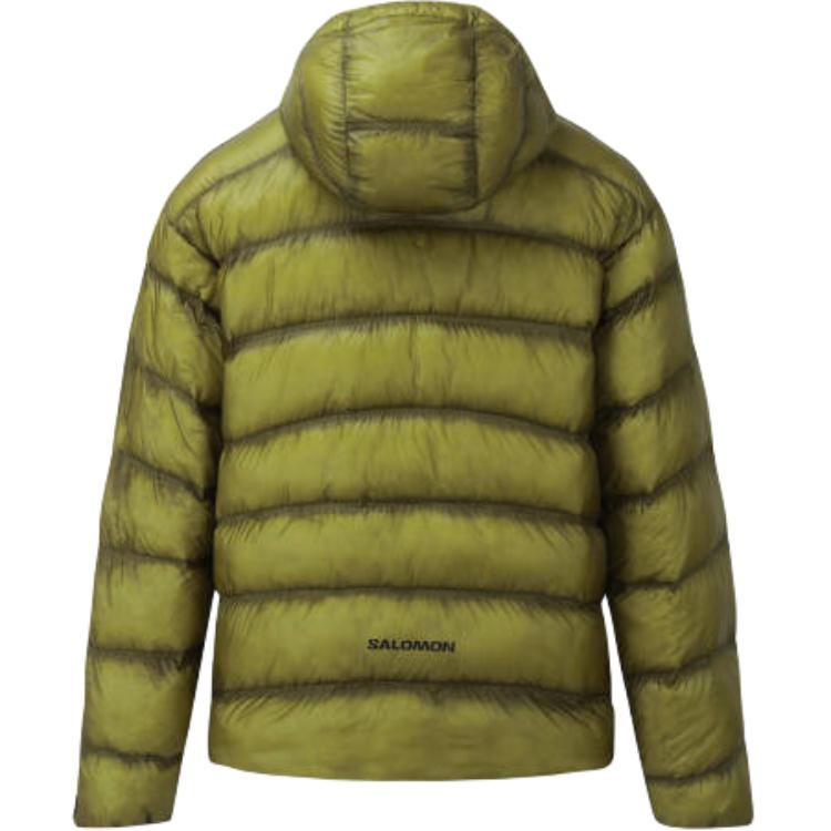 SALOMON Zippered Hooded Long Sleeve Warm Jacket Men Jackets C29986