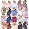 Jersey Scarf Women Muslim Hijab Headscarf Head Wrap Shawls Amira Ramadan Islam Pray Hijabs Hat