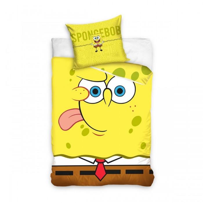 Zestaw dwustronnych poszewek na kołdrę SpongeBob SquarePants