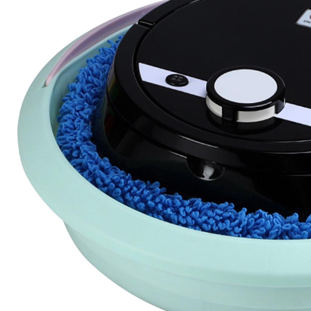 Saugroboter Starke Saugkraft Nass- und Trockengebrauch Wiederaufladbarer Roboter-Mopp für Wohnzimmer Schlafzimmer