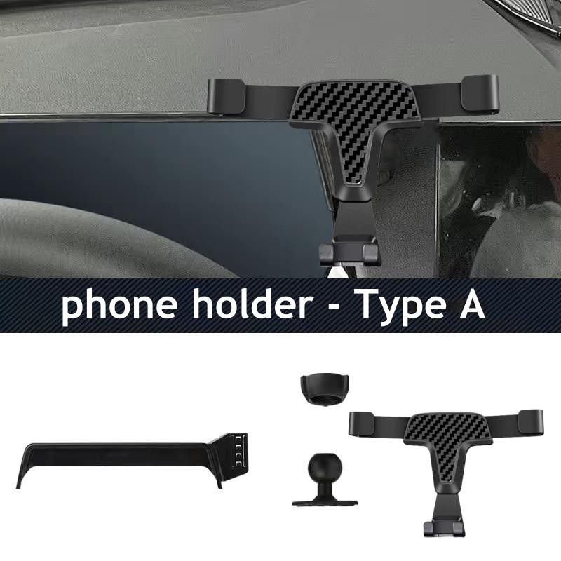 Phone Holder For BAIC X55 BEIJING X55 II 2026 2025 2024 Dashboard Mobile Phone Bracket Interior Accessories
