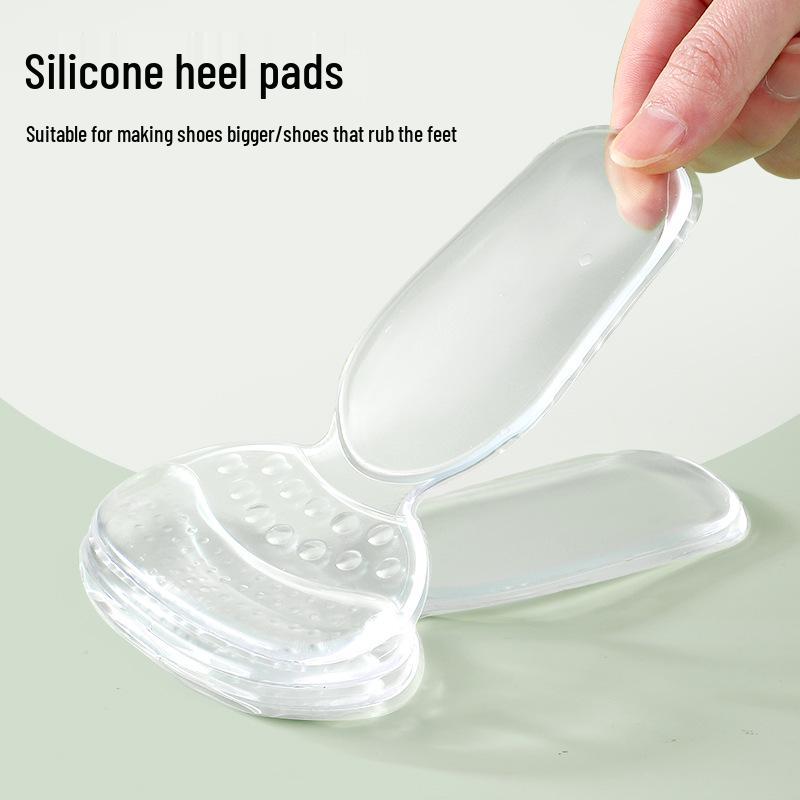 Silicone Heel Grips Anti-Slip Cushions for Women's High Heels