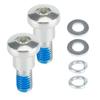 1Pair Electric Scooter Rear Wheel Fastening Bolts Rear Wheel Bolts Screw for M365 Electric Scooter Part Accessorys
