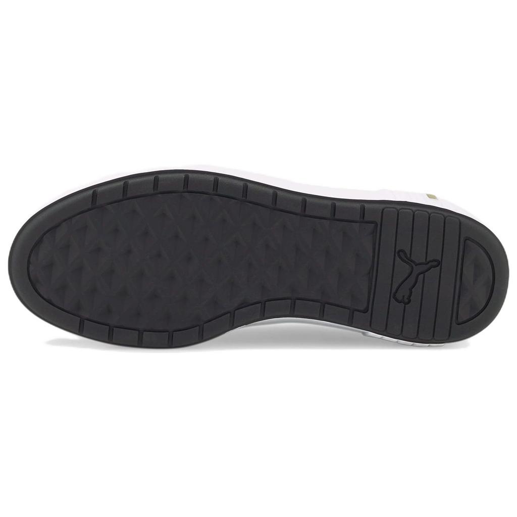 Puma Platform Mash Casual Low-Top Sneakers Women sneakers Black White Orange 383877-01