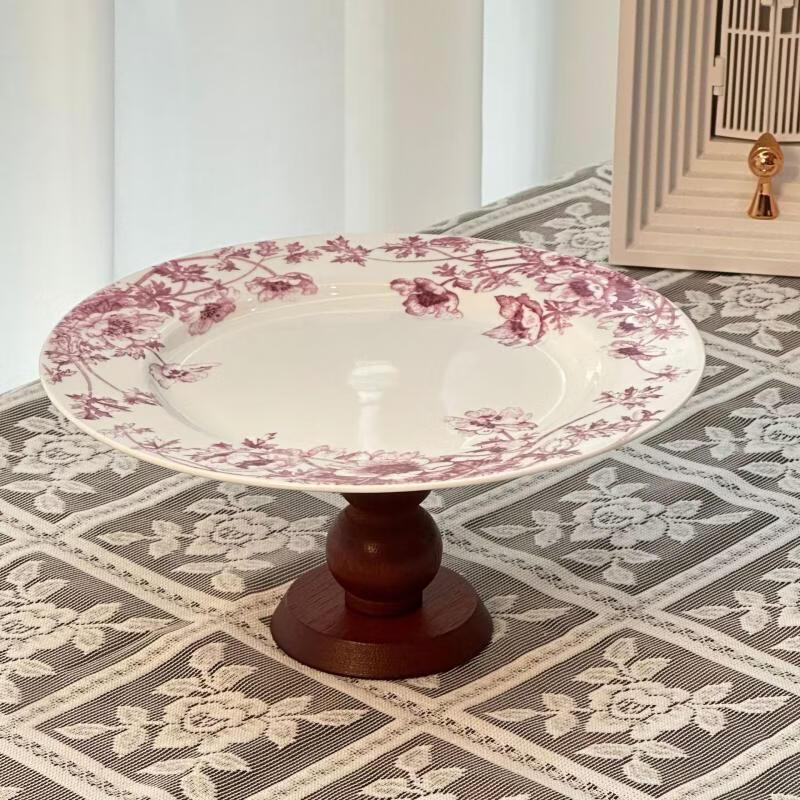 

RuHan Creative Ceramic Pedestal Serving Plate