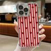 Phone Cover Case for Apple iPhone 17 Pro Max 15 11 12 Plus Air 16e 13 16 Pro 14 Stripe Love Heart