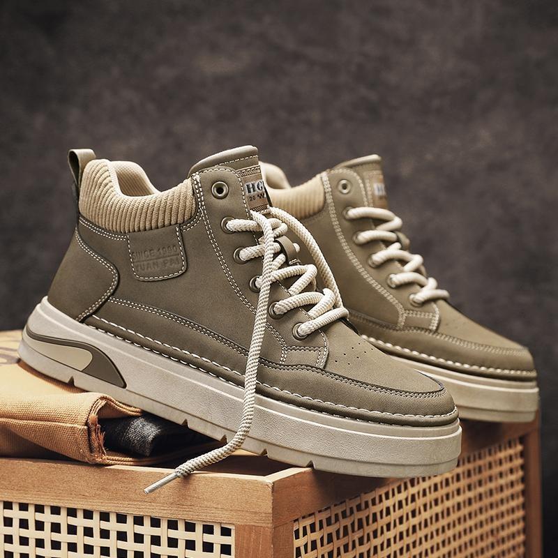 Men's outdoor high-top Martin boots trendy new versatile platform fashion casual board shoes men's trend
