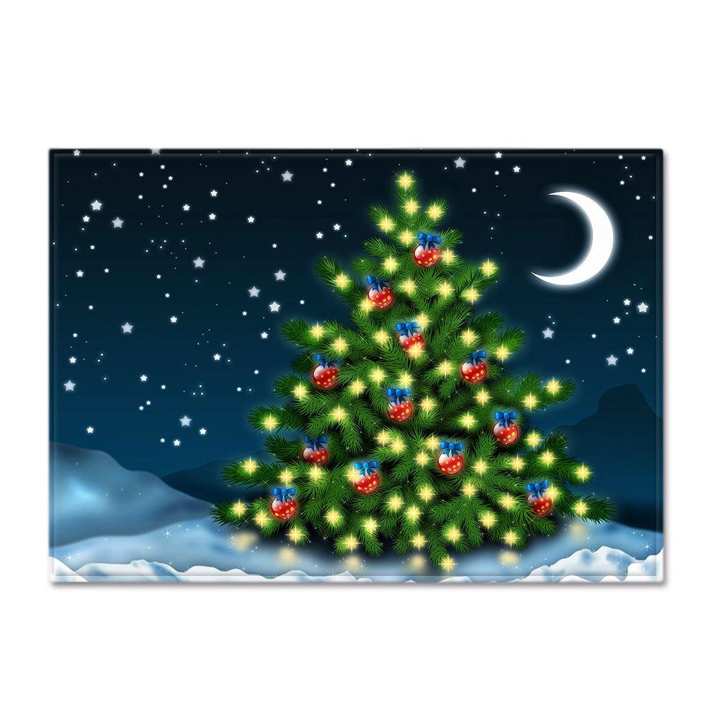 Christmas Living Room Floor Mat Bedroom Dining Room Carpet Carpet Doormat