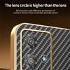 For Motorola Edge 40 Neo 5G Phone Case Carbon Fiber Textured Electroplated TPU Back Cover