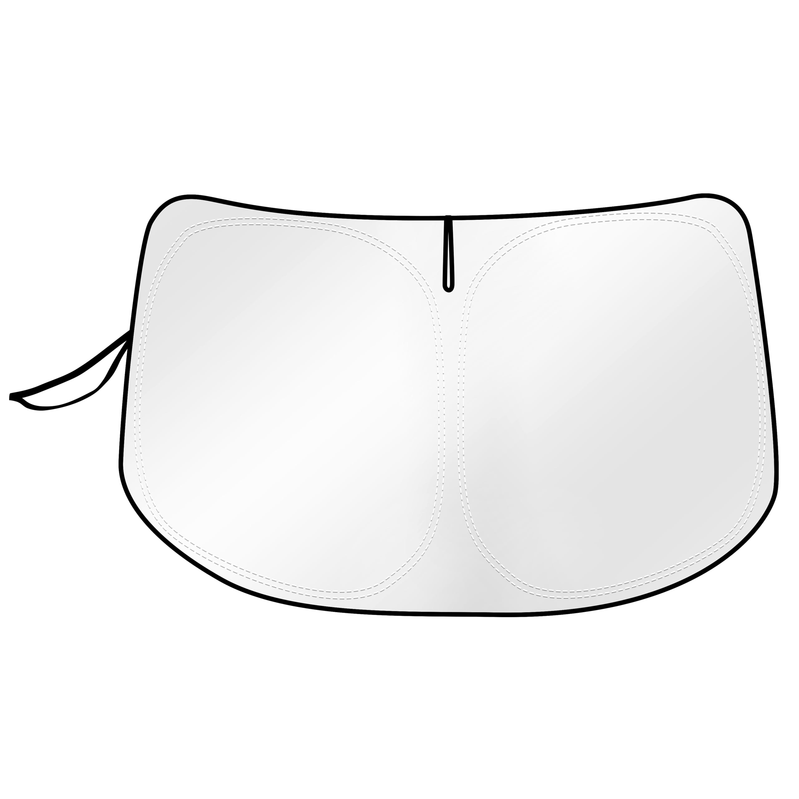 

Cartist Nissan Elgrand 52 Series Front Sunshade UV Car Interior Easy Steering Wheel Cover Storage Bag (3rd Generation, H22.8-Present, Sunline, Sunset,