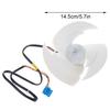 Refrigerator Evaporator Fan Motor Assembly Replacement for EAU65058501 EAU63103301 EAU63103302 EAU64843805 12V 4Pin