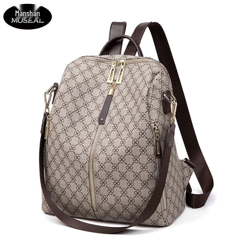 Manshan Floral Print Versatile Backpack 1