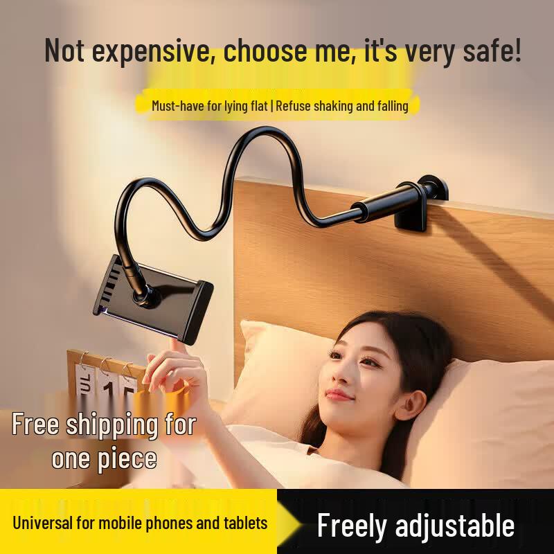 Universal Flexible Bedside & Desktop Phone Tablet Holder