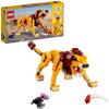 LEGO Creator Wild Lion Toy Block Set for Boys and Girls Aged 7 and Up