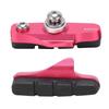 1 Pair Road Bike Brake Pads Folding Bicycle Brake Blocks Shoes Cycling AccessoriesRed