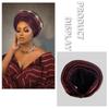 Multi Layer Turban Hat for Women Already Made Autogele Headtie African Female Head Wraps Bonnet