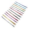 Hair Tinsel Kit Girls Extensions with Tool 12 Colors Sparkling Shiny with Highlights Glitter