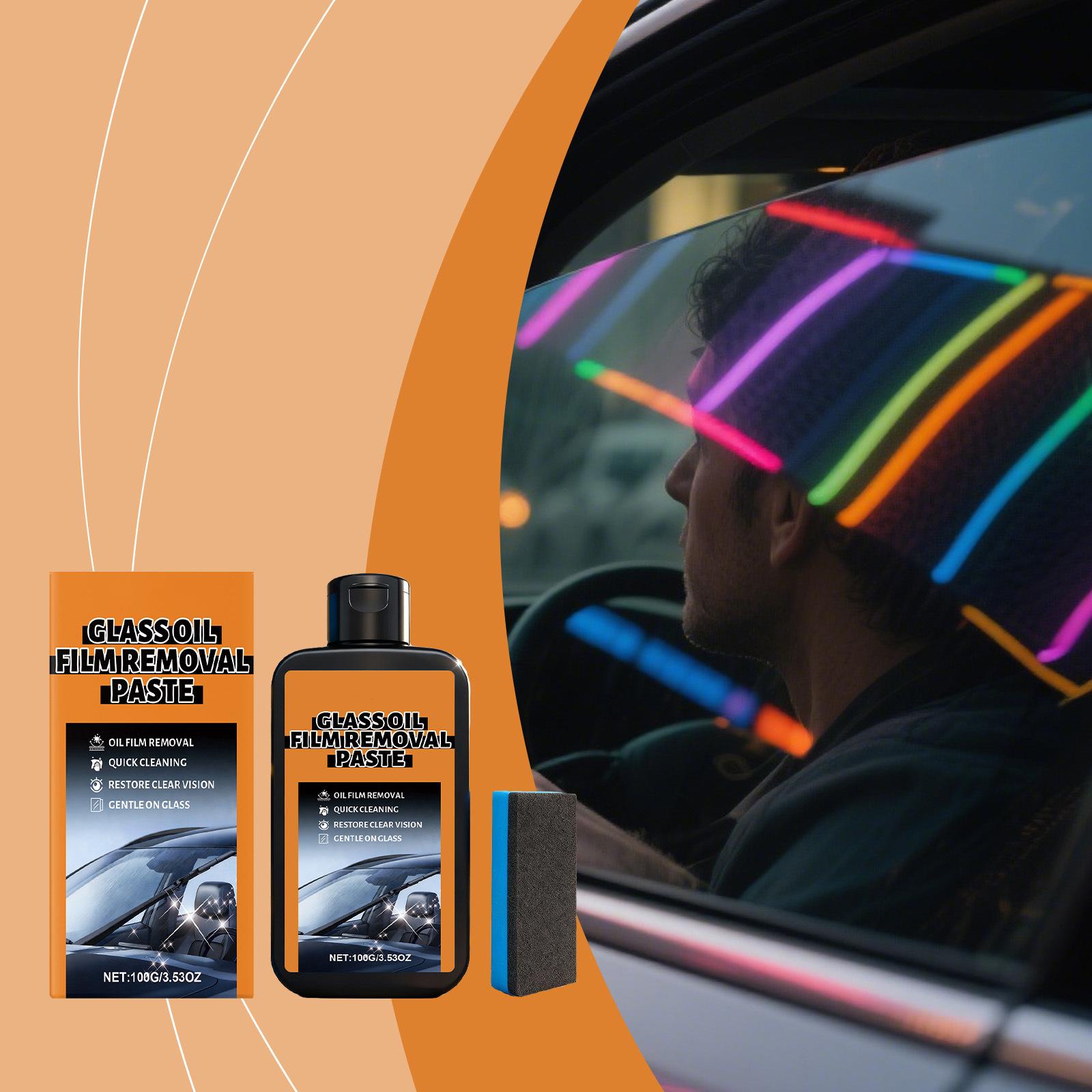 

Car Windshield Convenient Cleaning Paste Sponge Set one size