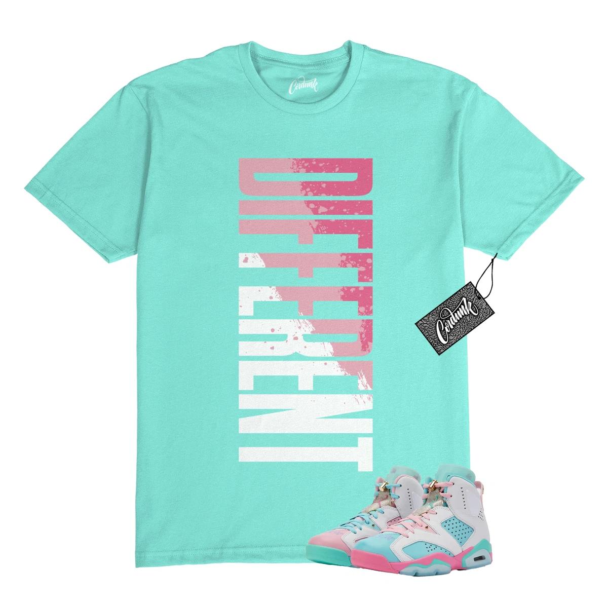 6 Doernbecher Jillian Freestyle Белая Розовая Синяя Футболка Сочетается с DFRNT S