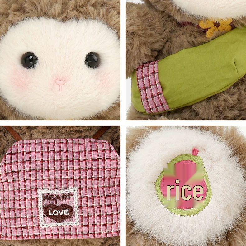 Hug Baby Sheep Plush Toy: Cute Cartoon Cushion for Kids