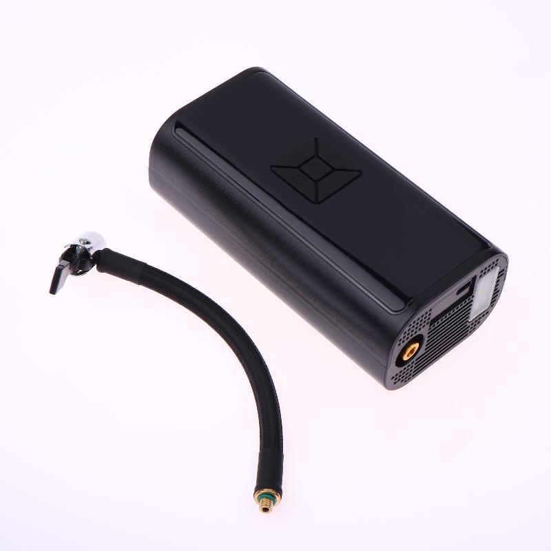 Elektrická pumpa na pneumatiky Dobíjecí Přenosná pumpa na huštění pneumatik do auta LCD displej Huštění pneumatik do auta pro automobil, jízdní kolo, míč