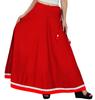 Bimba Women Long Boho Maxi Skirt Cotton Flared Skirts With Drawstring Waist