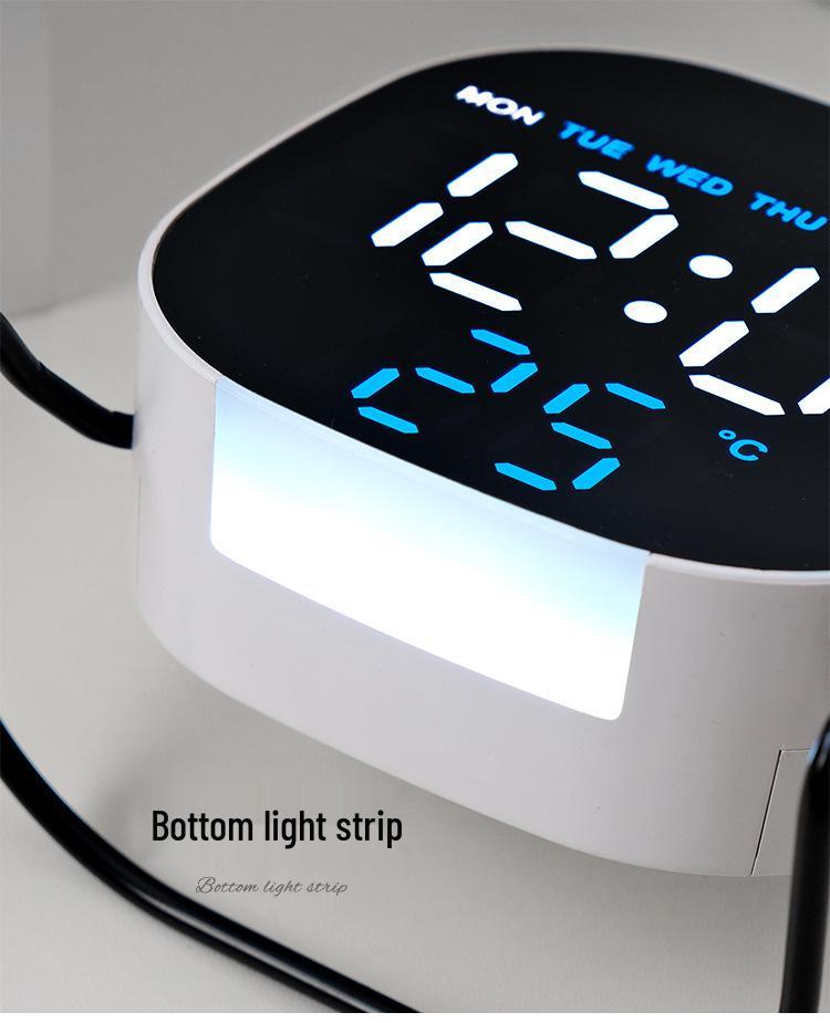 Digital LED Clock 2813: Multifunctional Desktop Timer with Alarm and Night Light