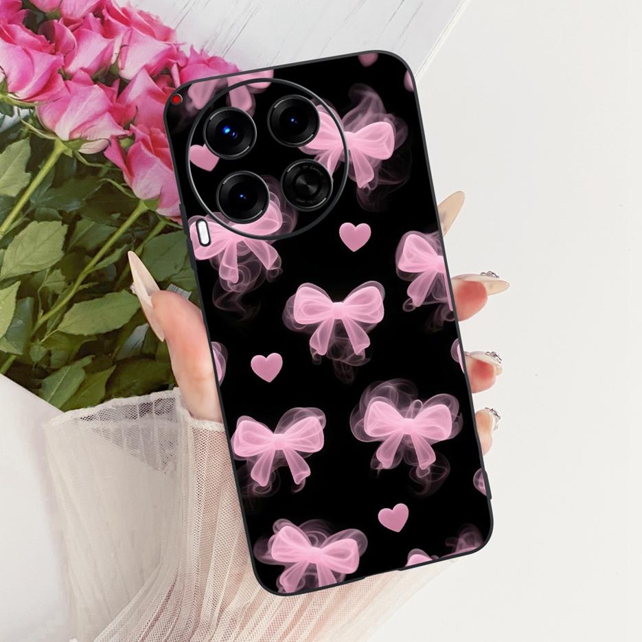 For Tecno Camon 30 Premier Case CL9 Luxury Butterfly Painted Cover Soft TPU Phone Case For Tecno Camon 30 Pro 5G Camon30 4G Bags