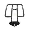 Motorcycle 18cm Chrome Black Solo Seat Rear Fender Luggage Rack Support Shelf For Harley Sportster Iron XL 883 1200 2004-
