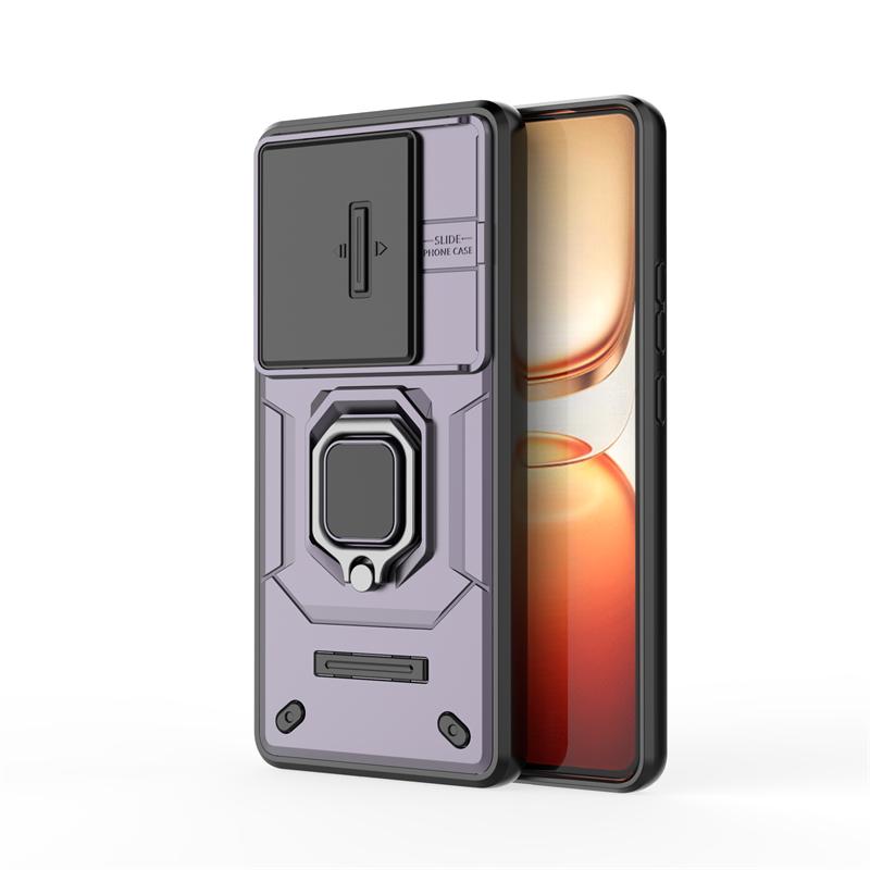 Case For Vivo iQOO Z10 Turbo Case Vivo iQOO Z10 Turbo Pro Ring Holder Magnetic Cover For Vivo iQOO Z10 Turbo Push Window Case