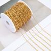 1M Stainless Steel 13mm Thin Stick Splicing Chain Gold Color Silver Color Link Chains DIY Necklace Handmade Craft Jewelry Making