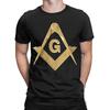 Illuminati Freemasonry T Shirt Unisex Pure Cotton Novelty T-Shirts Crewneck  Tee Shirt Short Sleeve Tops Summer