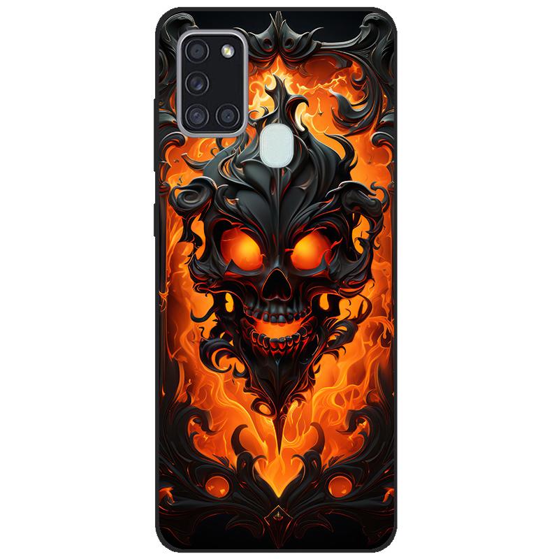 For Samsung A21s SM-A217F/DSN Back Cover tpu Soft Silicone Phone Case For Samsung Galaxy A21s Case Mobile Phone black coque new