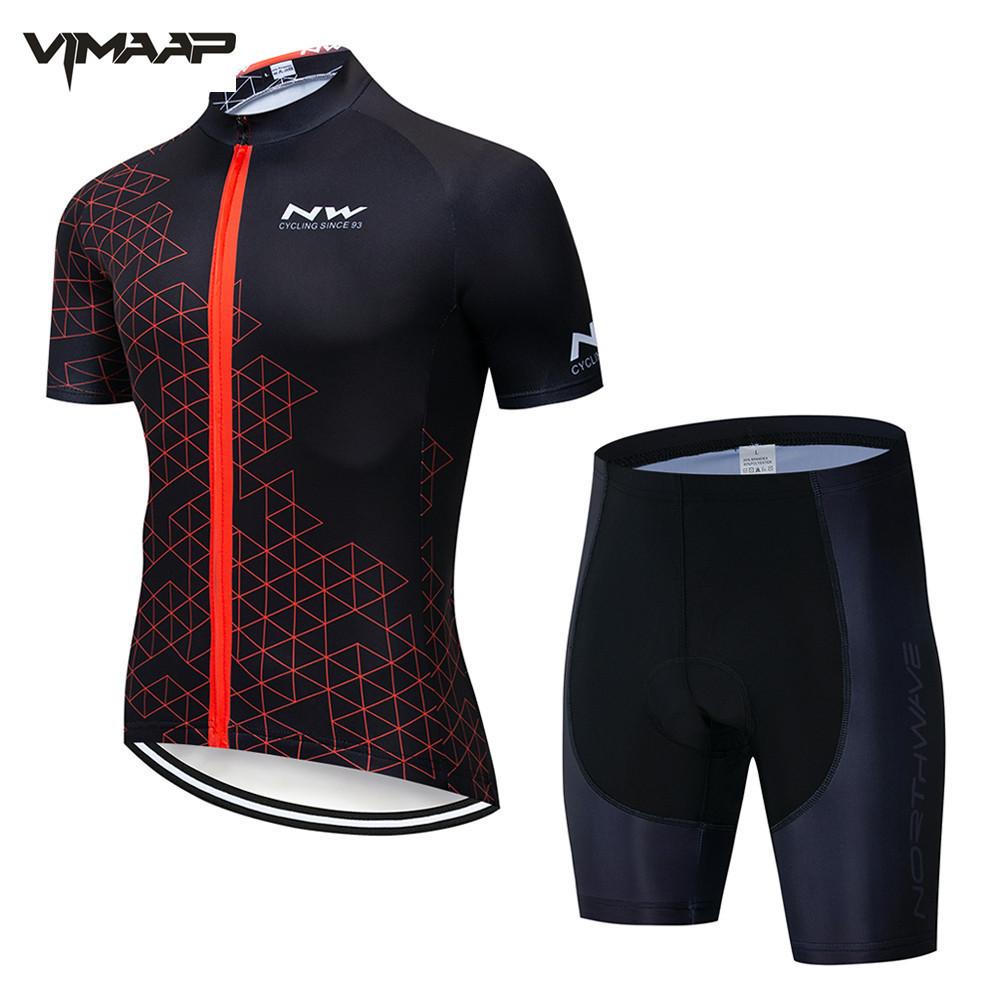 Cross-border NW New Cycling Suit Summer Short-sleeved Top Men's Road Bike Large Size Quick-drying Perspiration Breathable