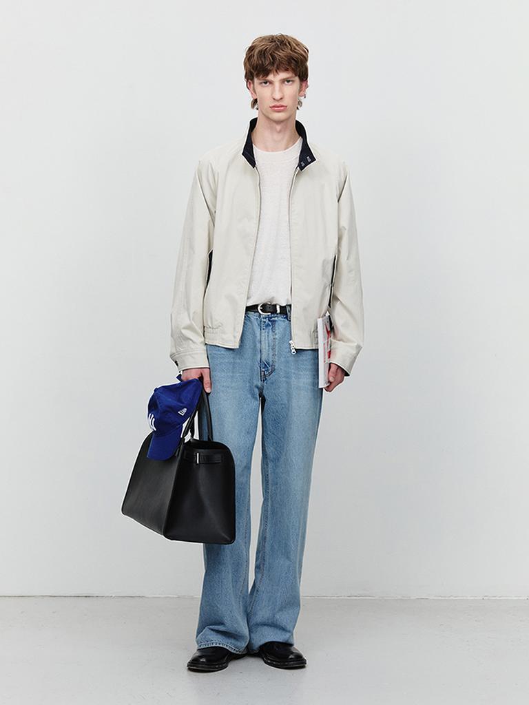 Deonseuteupomaen Low Rise Wide Jeans_Udpa6A308_Light Blue