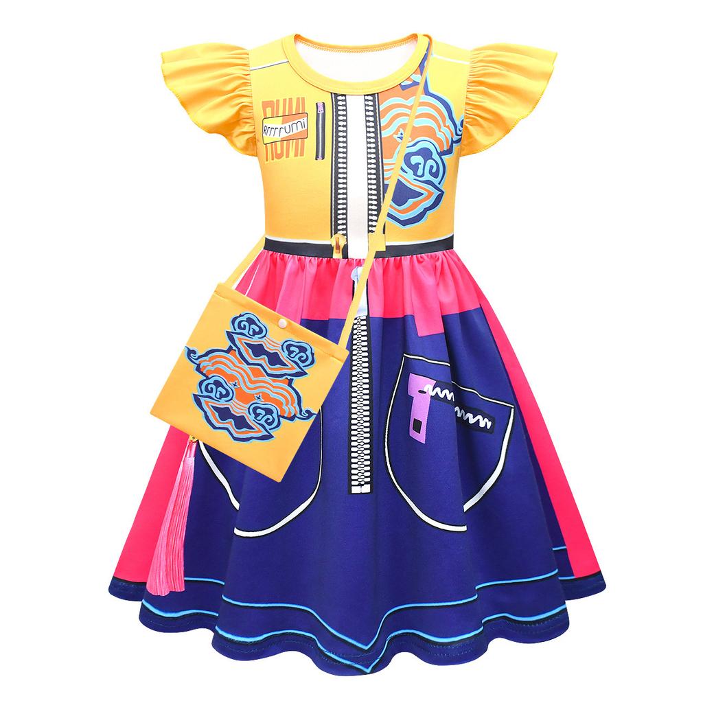 Kpop witch hunter group cosplay children's dress