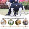 Imbracatura a tracolla per cane a corpo intero, regolabile, imbottita, per cani grandi, anziani, feriti, disabili, visita veterinaria