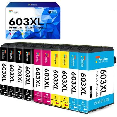 Ink Cartridges 603XL Compatible with Epson 603 XL for Expression Home XP-2100 XP-2150 XP-3100 XP-3105 XP-3150 XP-4100 XP-4155